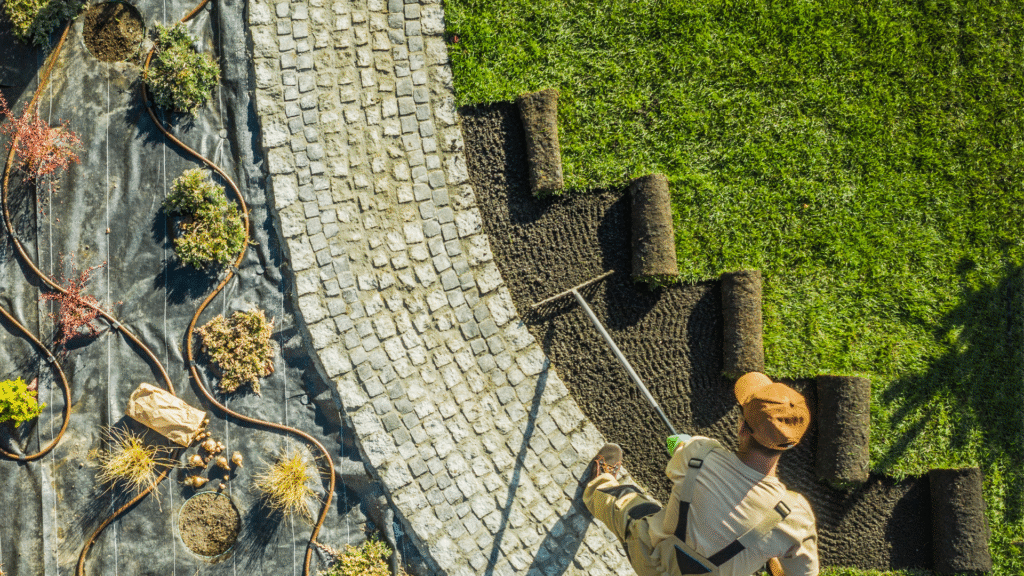 Grass Installation in Calgary - Lawn Father