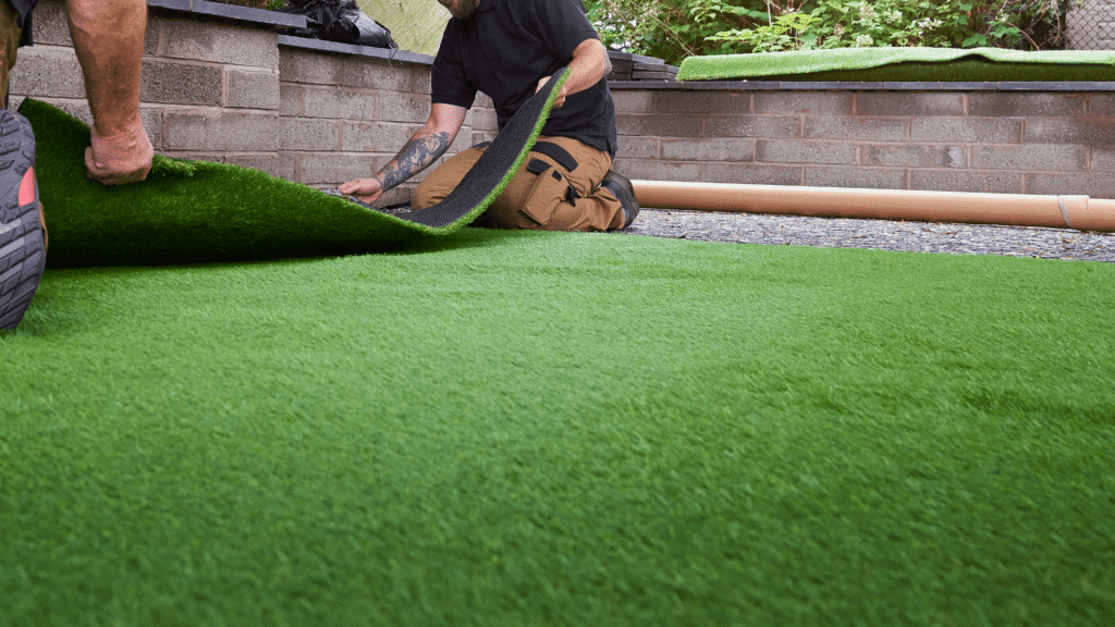 Grass Installation in Calgary - Lawn Father